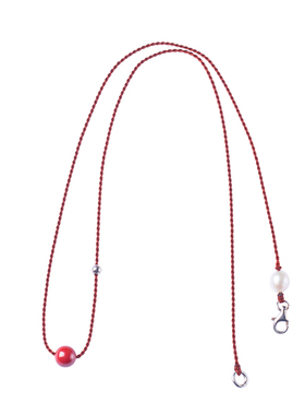 女款朱砂气质挂件项链吊坠