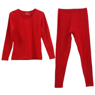 格凯男女士新疆棉中厚保暖内衣青年情侣纯棉亲肤秋衣秋裤打底套装