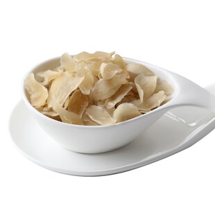 兰州百合干无硫熏散装干货食用甜白合片500g农家甘肃特产熬粥搭档
