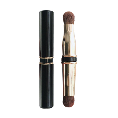 迷你双头眼影刷带盖便携化妆刷