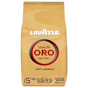 进口LAVAZZA拉瓦萨ORO欧罗金特浓意式咖啡豆醇香中度烘焙阿拉比卡