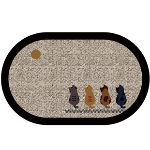 卫生间吸水地垫浴室防滑脚垫硅藻泥厕所门口垫子洗漱台卫浴地毯子