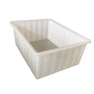 超大加厚食品级牛筋塑料水箱推布箱水产养殖箱浅盆周转箱育苗箱