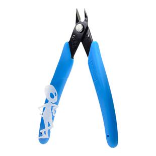 TTS模型高达手办军模入门级水口钳6寸偏口剪钳小蓝剪副钳剪切流道