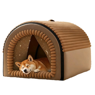 2025新款狗窝猫窝封闭式窝冬季保暖睡窝宠物窝冬加厚防风不塌陷