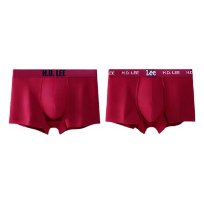 美国Lee李牌本命年红内裤男士