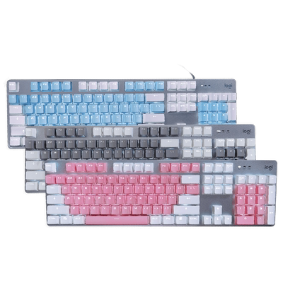 桌面办公游戏罗技K848机械键盘