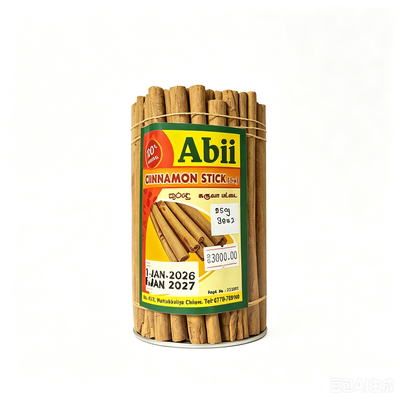 斯里兰卡原装进口Abii高品质锡兰肉桂卷棒阿尔巴Elaba锡兰肉桂粉
