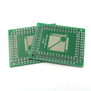 FQFP TQFP 32 44 64 80 100LQFP贴片直插 0.5/0.8mm转接板(2个)