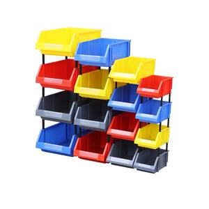 零件盒组合式塑料物料盒工具盒多层五金收纳盒分类货架斜口螺丝盒