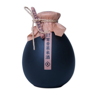 山村风物 百香果米酒500ml 客家米酒 手工糯米酒 低度甜果酒