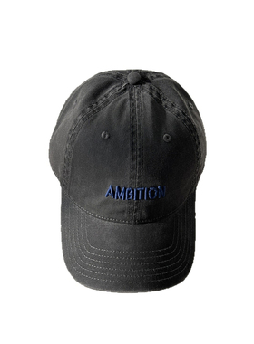 新款AMBITION字母刺绣黄色棒球帽