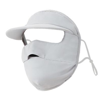 防紫外线遮全脸防晒面罩透气薄款