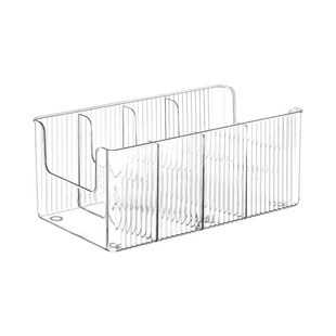 桌上整理架收纳盒亚克力化妆品透明盒宿舍塑料整理盒可叠加置物架