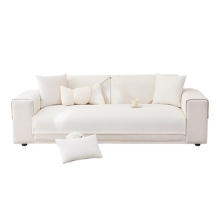 轻法式奶油风沙发垫四季通用2025新款防滑坐垫高级感皮套罩盖布垫