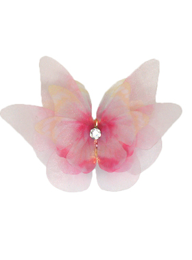 原创超仙立体蝴蝶开口活口戒指森系指环仙气小众设计感甜美复古风