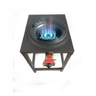 商用猛火灶液化气单灶煤气饭店专用燃气灶台架子高压炉大火力沼气