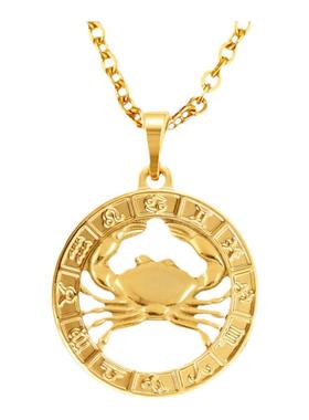 BOHOMOON星座项链女金币圆盘
