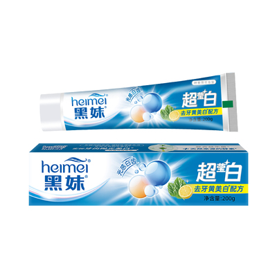 黑妹小苏打酵素牙膏200g