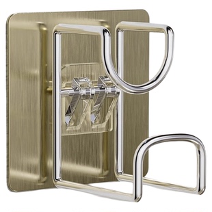 脸盆架壁挂免打孔粘钩厨房卫生间置物架挂钩强力承重贴水盆收纳架