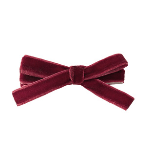 babylove女宝宝发饰公主发夹不伤发女童蝴蝶结发卡刘海夹百搭头饰