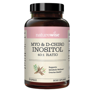 Naturewise肌醇40:1手性肌醇myo肌醇胶囊呵护卵巢维生素B8女性