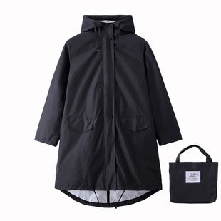 雨衣男夏季外套徒步长款全身大码防水风衣式超薄透气雨披女士时尚
