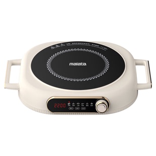 万利达新款电陶炉不挑锅具多功能旋钮控制3500瓦大火力圆形火锅炉
