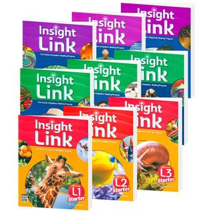 【自营】原版进口少儿青少年英语跨学科综合阅读 Insight Link starter 123456级 小学初中英语分级阅读课外书 STEAM蓝思阅读教材