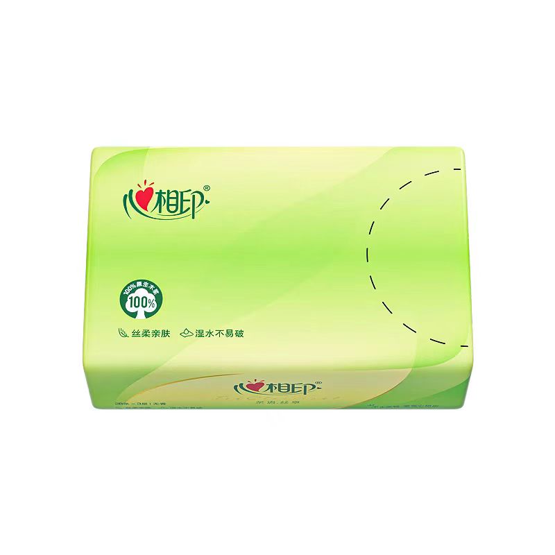 漫花悬挂式面巾纸1200张5层加厚抽纸家用纸巾卫生纸厨房餐巾纸抽