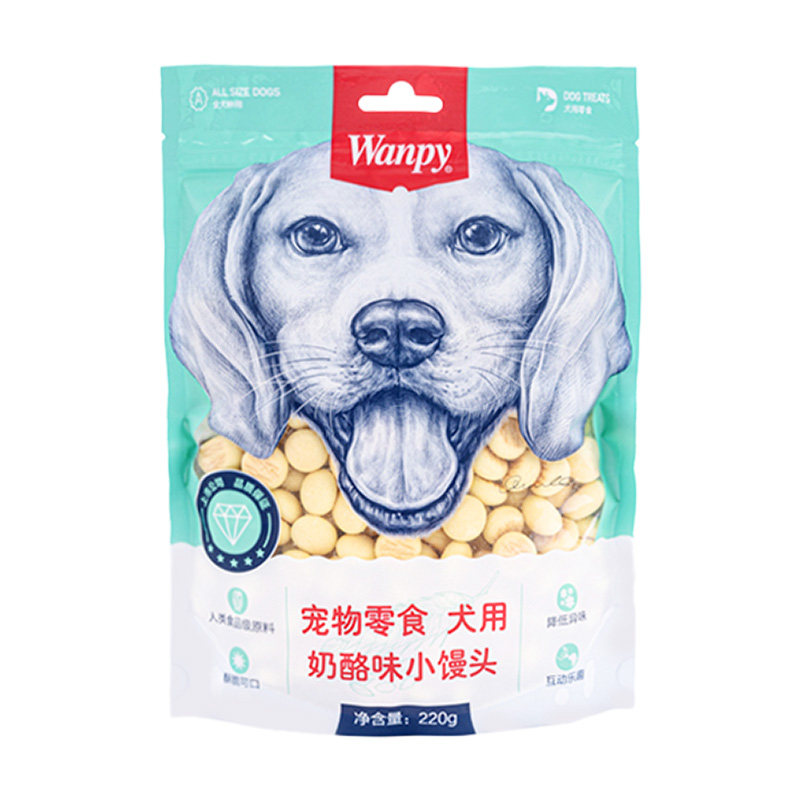 顽皮奶酪小馒头狗饼干营养磨牙