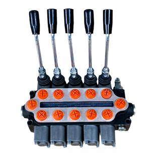 新款多路阀ZD-L102E厂家直销配件单双向油缸定制手动换向阀分配器