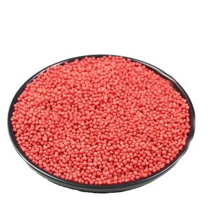 荔枝虾球脆花颗粒网红妃子笑红色荔枝球五彩粒粒脆脆米粒油炸虾球