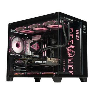 MSI微星海景房台式电脑主机5060Ti/5070显卡14600KF/14400F/245KF/265KF台式DIY组装整机无畏契约三角洲行动