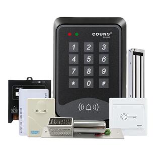 高优电子门禁一体机套装办公室玻璃门密码读卡控制器智能门锁K03