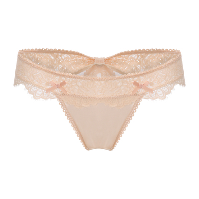 「LA」Melia·含蓄张力丨新年特辑*纯欲娇俏蝴蝶结蕾丝网纱内裤女