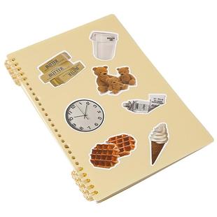 高颜值活页本可拆卸a5线圈笔记本a4日记横线高中专用文具b5本子