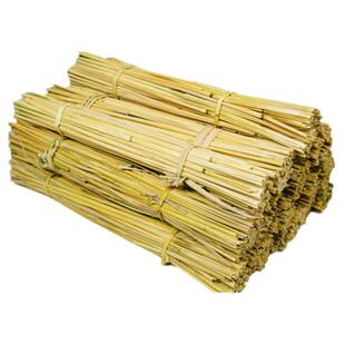 去尾稻杆草干稻草捆扎材料草填充草堆碎稻装饰草垫窝草谷草绑粽绳