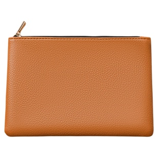 钱包男女士超薄大容量长款大钞现金收纳包简约软皮拉链手机手拿包