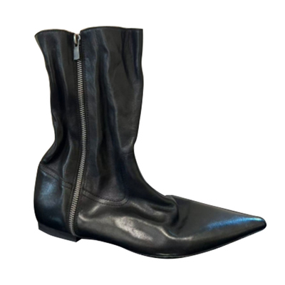 Le'Murmure极简风气质中筒靴