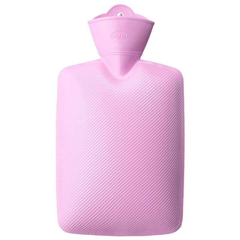 德国HUGO热水袋注水热敷专用防爆肚子暖水袋女大号暖手袋脚被窝用