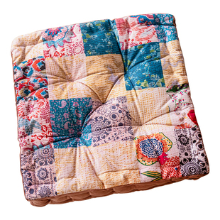 视觉味道波西米亚民族风打坐蒲团阳台榻榻米瑜伽印花坐垫布艺装饰