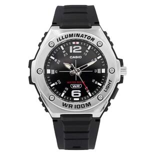 CASIO卡西欧手表男学生钢铁之心平替运动防水表 MWA-100H-1A礼物