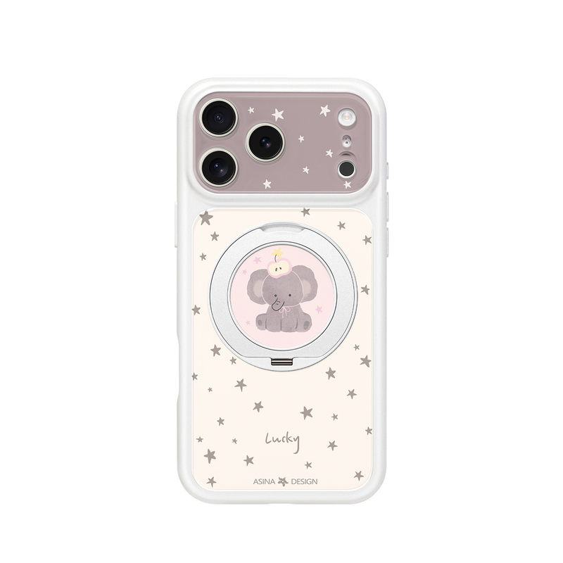 星落小象适用苹果17Promax手机壳新款iPhone16Pro磁吸保护套Do9带支架支点ip15可爱高级感14超薄13pm全包女
