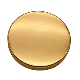 高档金属平面圆形大衣风衣纽扣金色凹面西装毛衣开衫扣子皮草钮扣