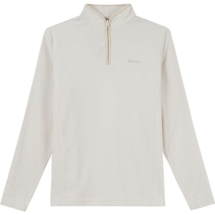 TECTOP探拓立领抓绒衣秋冬男女款加厚冲锋衣内胆半开衫摇粒绒外套