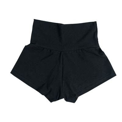 yunyang芭蕾舞裤子纯色高腰短裤