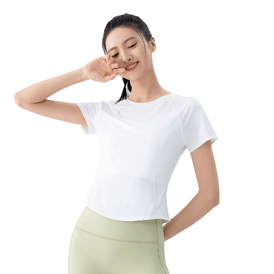 天使季节短袖女短袖瑜伽服