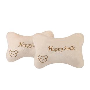 汽车头枕护颈枕车载可爱卡通靠枕一对座椅枕头抱枕腰靠垫车内用品