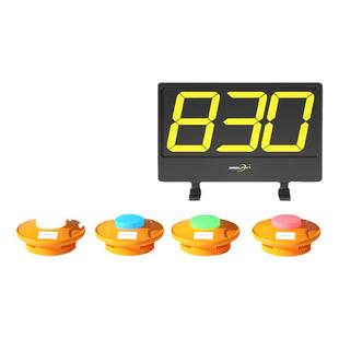 步频无线抢答器知识竞赛电脑软件计时计分抢答器亮灯智力简易高端套件外接投影平板看题答题电子抢答器8300CS